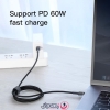 کابل تبدیل Type-C به Type-C بیسوس مدل Baseus Cable Cafule PD2.0 CATKLF-H طول 2 متر با توان 60 وات
