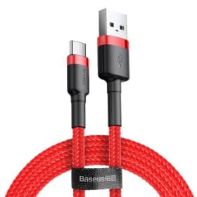 کابل تبدیل USB به Type-C بیسوس مدل Baseus Cafule Cable CATKLF-U طول 3 متر