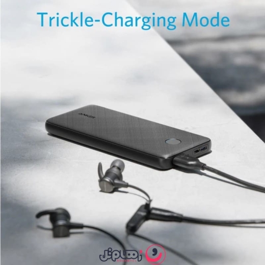 پاوربانک انکر مدل Anker PowerCore Slim A1229 ظرفیت ۱۰,۰۰۰ میلی آمپر و توان 12 وات