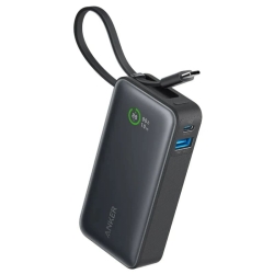 پاوربانک انکر Anker Nano مدل A۱۲۵۹ ظرفیت ۱۰۰۰۰ میلیآمپر ساعت توان ۳۰ وات
