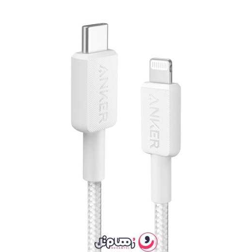 کابل تبدیل Type-C به لایتنینگ انکر مدل Anker 322 USB-C to Lightning A81B5 طول 0.9 متر
