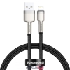 کابل USB به لایتنینگ بیسوس مدل Baseus Metal Data Cable CALJK-01 به طول 0.25 متر