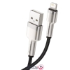 کابل USB به لایتنینگ بیسوس مدل Baseus Metal Data Cable CALJK-01 به طول 0.25 متر