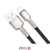 کابل USB به لایتنینگ بیسوس مدل Baseus Metal Data Cable CALJK-01 به طول 0.25 متر