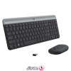 کیبورد و ماوس بی سیم لاجیتک مدل Logitech MK470 SLIM