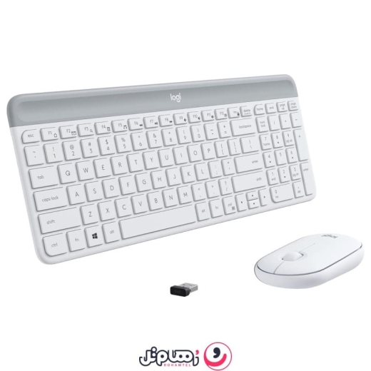 کیبورد و ماوس بی سیم لاجیتک مدل Logitech MK470 SLIM
