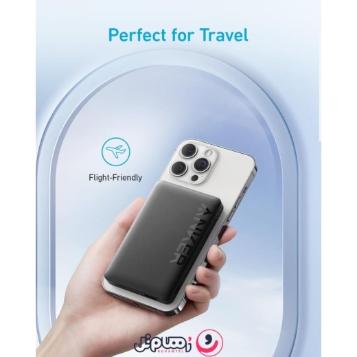 پاوربانک انکر مدل Anker MagGo Power Bank A1642 ظرفیت 10,000 میلی آمپر و توان 20 وات