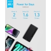 پاوربانک انکر مدل Anker 323 Power Bank A1334 ظرفیت ۱۰,۰۰۰ میلی آمپر و توان 12 وات