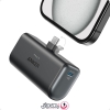 پاوربانک انکر مدل Anker Nano Power Bank (Built-In USB-C Connector) A1653 ظرفیت 5,۰۰۰ میلی آمپر و توان 22.5 وات