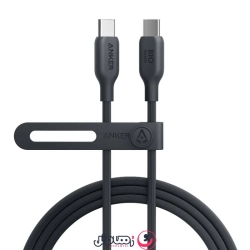 کابل تبدیل Type-C به Type-C انکر مدل Anker 544 USB-C to USB-C A80F2 طول 1.8 متر