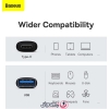 مبدل USB-C به USB 3.1 بیسوس مدل Baseus Ingenuity Series Mini OTG Adaptor ZJJQ000001