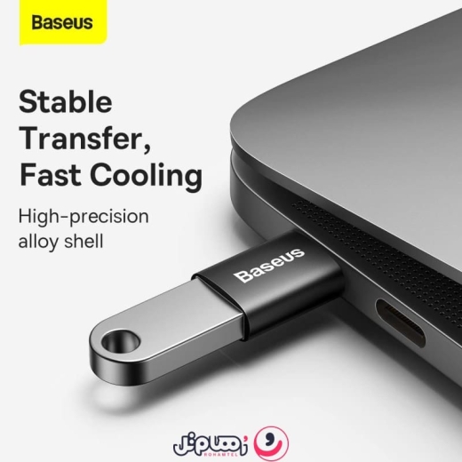 مبدل USB-C به USB 3.1 بیسوس مدل Baseus Ingenuity Series Mini OTG Adaptor ZJJQ000001