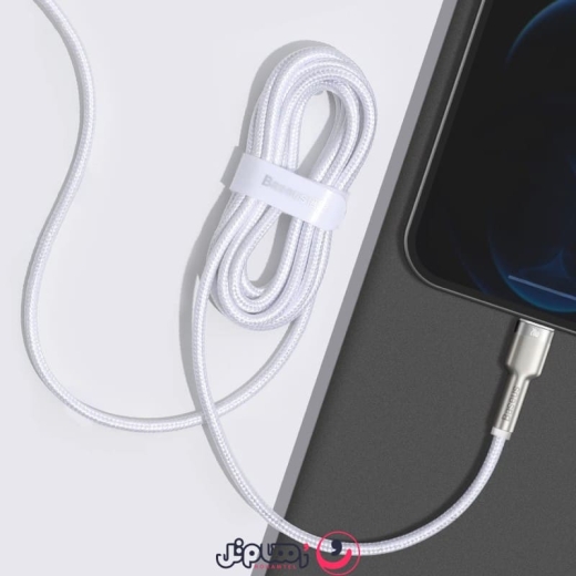 کابل تبدیل USB-C به لایتنینگ بیسوس مدل CATLJK-B02 طول 2 متر با توان 20 وات مخصوص آیفون