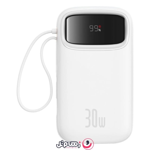 پاوربانک بیسوس مدل Baseus Qpow2 ظرفیت 20,000 میلی آمپر و توان 30 وات