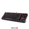 کیبورد مکانیکی ردراگون مدل Redragon Kumara K552 TKL