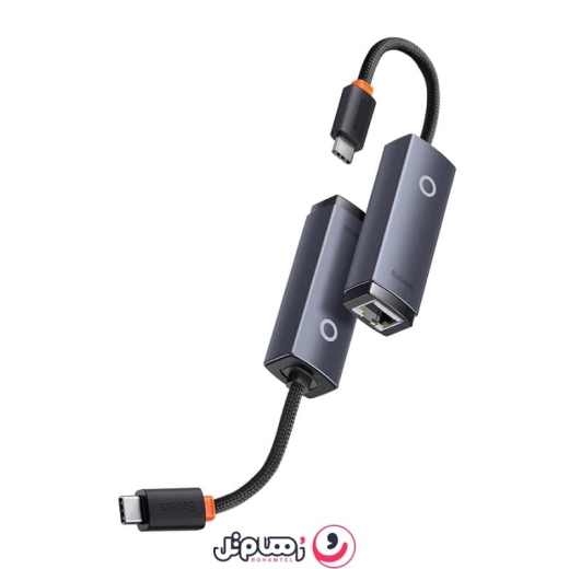 مبدل USB-C به LAN باسئوس مدل WKQX000301