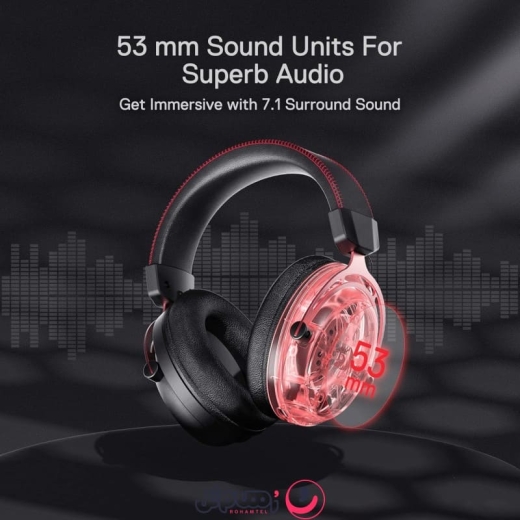 هدست گیمینگ با سیم ردراگون مدل Redragon H386 Diomedes