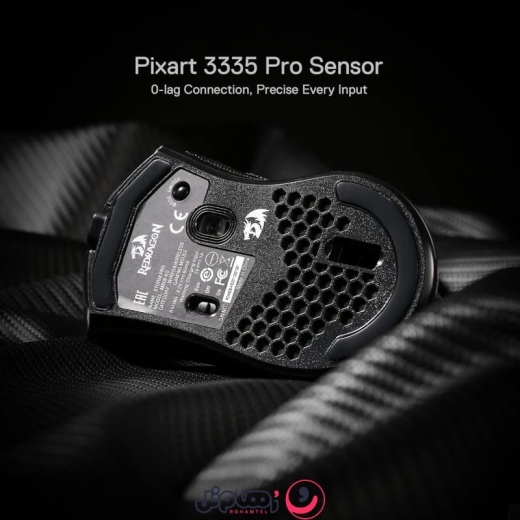 ماوس گیمینگ بی&zwnj;سیم ردراگون مدل Redragon Storm Pro M808 RGB