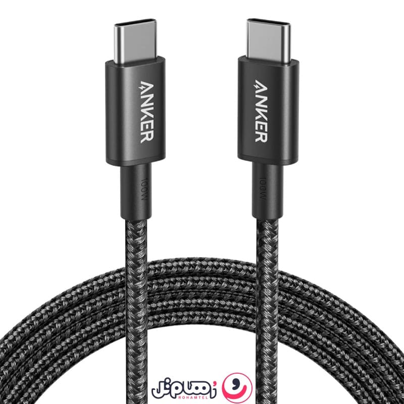 کابل تبدیل USB-C به USB-C انکر مدل A8757 طول 1.8 متر