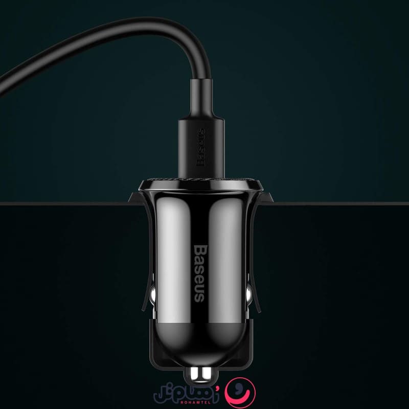 شارژر فندکی 24 وات بیسوس Grain Pro مدل CCALLP