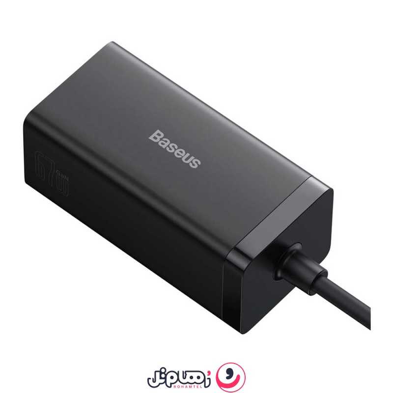 شارژر رومیزی و هاب بیسوس مدل GaN5 Pro CCGP110201 67W
