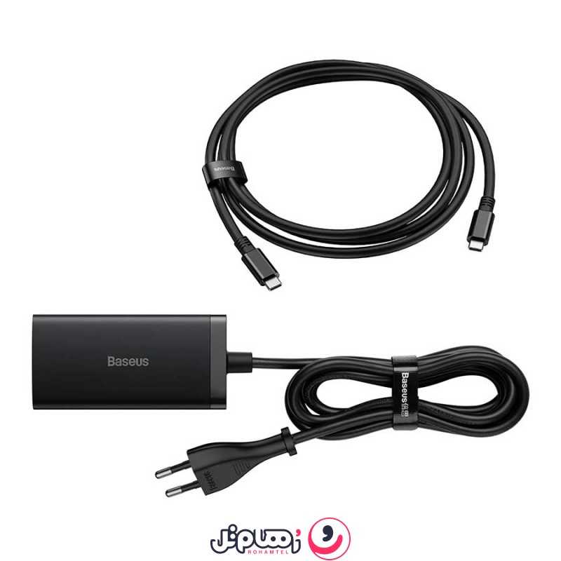 شارژر رومیزی و هاب بیسوس مدل GaN5 Pro CCGP110201 67W