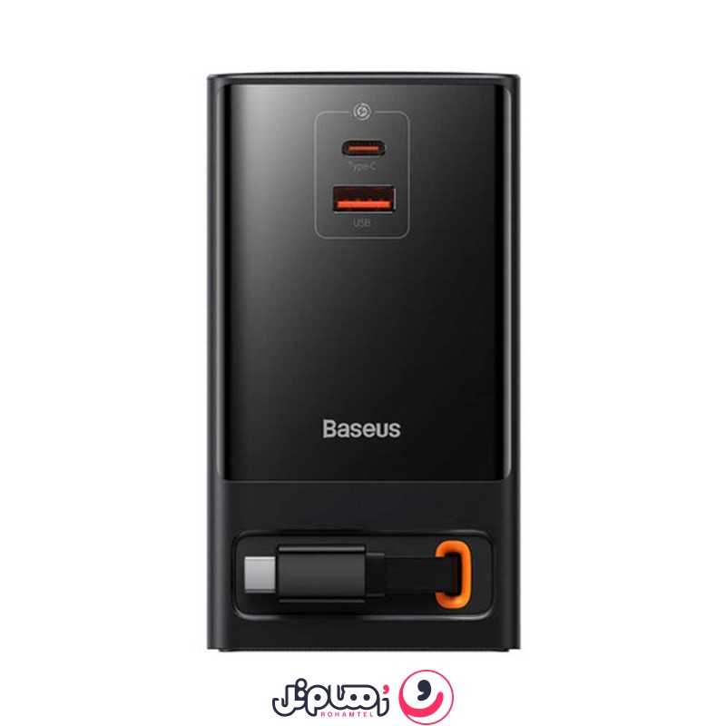 شارژر رومیزی باسئوس مدل Power Combo PSLR000301 با توان 65 وات