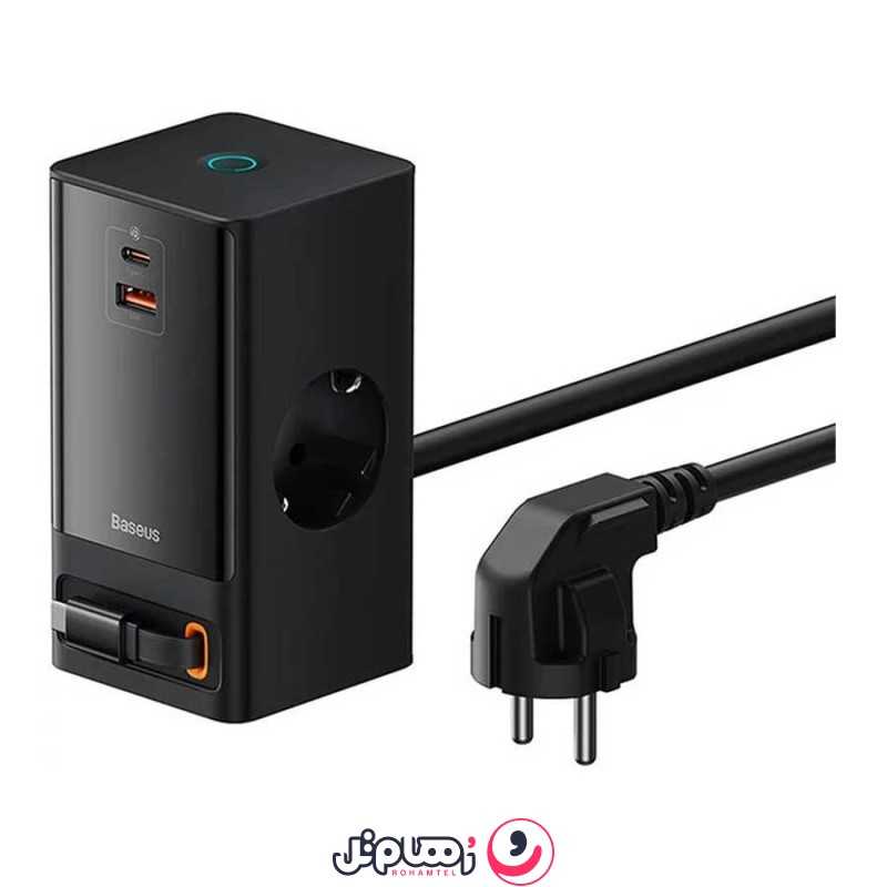 شارژر رومیزی باسئوس مدل Power Combo PSLR000301 با توان 65 وات