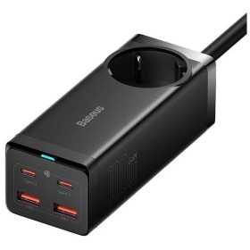 شارژر رومیزی 4 پورت بیسوس مدل PowerCombo PSZM000401 100W