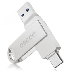 فلش مموری USB 3.1 & USB-C اسکو مدل Oscoo CU-002 ظرفیت 64 گیگابایت