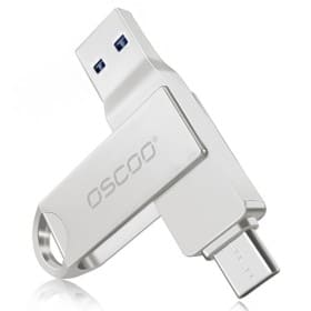 فلش مموری USB 3.1 & USB-C اسکو مدل Oscoo CU-002 ظرفیت 64 گیگابایت