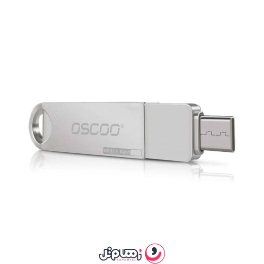 فلش مموری USB 3.1 & USB-C اسکو مدل Oscoo CU-002 ظرفیت 64 گیگابایت