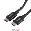 کابل تایپ-سی انکر Anker USB-C to USB-C Cable Type-C 60W Fast Charging Cable 1M مدل A8752