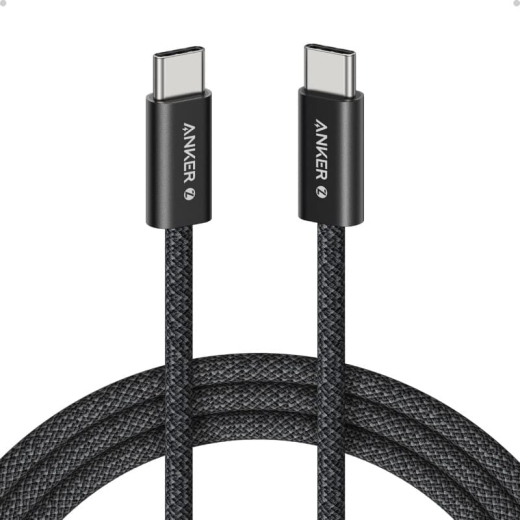 کابل تبدیل USB-C به USB-C انکر مدل Zolo A8060 طول 1 متر با توان 240 وات کابل تبدیل USB-C به USB-C انکر مدل Zolo A8060 طول 1 متر با توان 240 وات