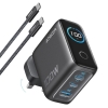 شارژر انکر ANKER Charger 3 Port 100W GaN II Fast Charging مدل B121B