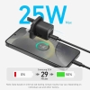 شارژر انکر ۲۵ وات B2656 همراه کابل USB-C