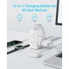 چندراهی برق انکر Anker Tower Extension Lead with USB Slots 12-in-1 مدل A9185