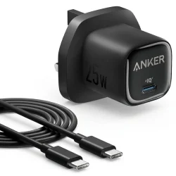 شارژر انکر ۲۵ وات B2656 همراه کابل USB-C