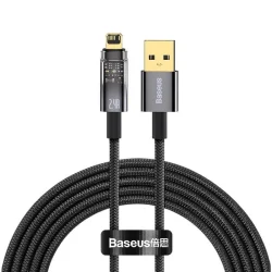کابل USB به لایتنینگ بیسوس مدل Explore CATS000501 طول 2 متر