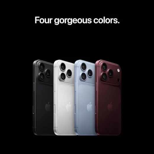 رنگ بندی گوشی موبایل اپل iPhone 18 Pro