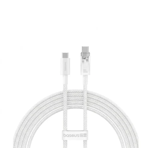 8d602209cff1d53146baa0d24bf2b13238db01ae 1787381796 کابل USB-C بیسوس مدل Explorer Series 100W CB000043 طول 2 متر
