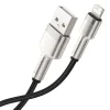 کابل USB به لایتنینگ بیسوس مدل Cafule CALJK-01 طول 25 سانتی&zwnj;متر