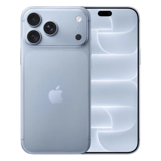 گوشی موبایل اپل iPhone ۱۸ Pro Max ZA/A Not Active رنگ آبی یخی